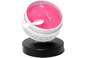 COSRX Pink Peptides Collagen Hydrogel Eye Patch for Puffy Eyes and Dark Circles, Under Eye Mask, 60 Under Eye Patches, Korean Skin Care - Stocking stuffers for women