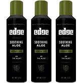 Soothing Aloe Shave Gel Men Shave Gel by Edge, 7 Ounce (3 Pack)