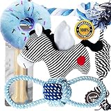 BUIBIIU Dog Toys Bundle, Dog Teehting Toys Puppy Chew Toys Small Dog Toys Puppy Chew Toys Doggie Best Teething Toys 6 pcs