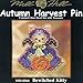 Bewitched Kitty Beaded Counted Cross Stitch Halloween Ornament Kit Mill Hill 2004 Autumn Harvest MHAH64