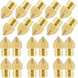 SIQUK 22x MK8 Nozzles 0.2-1.0mm Brass 1.75mm Extruder Print Head CR-10 view 2