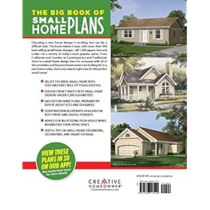 The Big Book of Small Home Plans: Over 360 Home Plans Under 1200 Square Feet