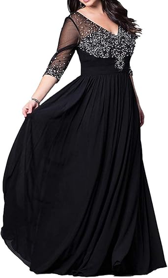 black mother of the bride dresses plus size