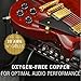 Mediabridge™ Ultra Series Right Angle Guitar Instrument Cable (25 Feet) - 1/4 Inch Right Angle to 1/4 Inch Straight (Part# MC-14R-14S-25)