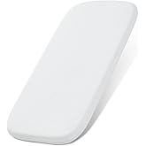 NeoBorn Baby Bassinet Mattress Pad, 32" x 18" Dual Sided Comfort Gel Memory Foam Mattress with Removable Breathable Soft Tencel Cover Fit for RONBEI/Ingenuity/Cuddor Baby Bassinet