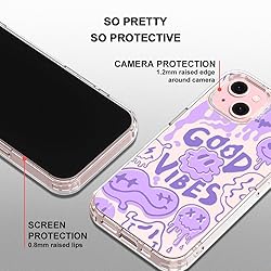 MOSNOVO Case for iPhone 15, [Buffertech 6.6ft