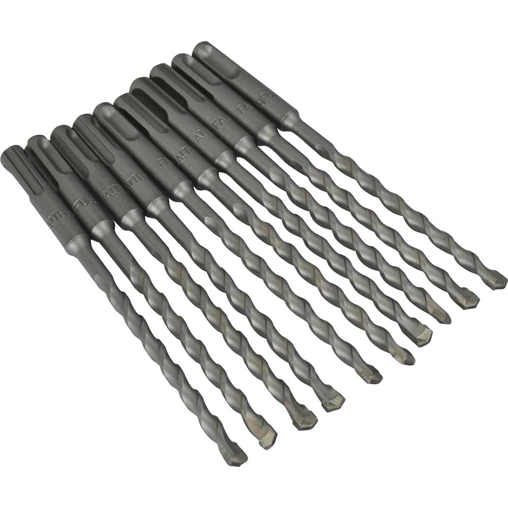 Faithfull FAISDS7160B SDS Masonry Drill Bit 7 mm x 100 mm WL x 160 mm - Bulk Pack of 10