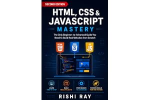 HTML, CSS & JavaScript Mastery : The All-in-One Frontend Developer’s Handbook: The Only Beginner-to-Advanced Guide You Need to Build Real Websites ... — Build Real Projects, Step by Step.)