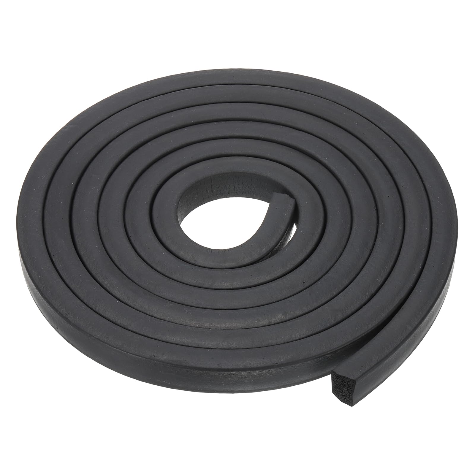PATIKIL 9.8Ft Foam Rubber Strips, 20x15mm EPDM Rubber Soundproof Foam Seal Strip Sealing Foam Tape for DIY Gasket Sealing Door Window Insulation, Black