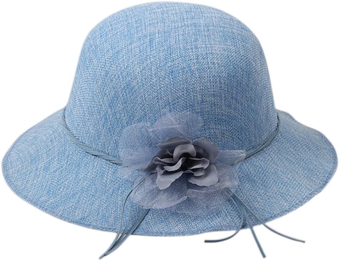 linen cloche hat
