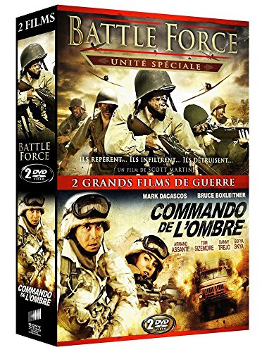 2 Grands Films De Guerre : Battle Force - Unité Spéciale + Commando De L'ombre - Pack