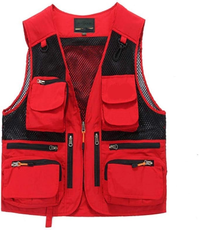 Fishing Vest Pocket Fishing Waistcoat Fly Fishing Vest Vest Men Multi
