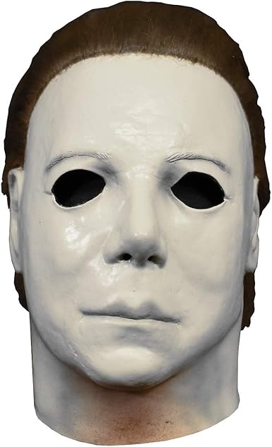 Amazon Com Halloween Michael Myers Mask Boogeyman 1978 White Clothing Amazon Com Halloween Michael Myers Mask Boogeyman 1978 White Clothing