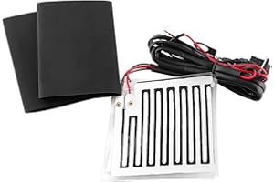 Warmers Heated Handle Grips, ATV Heated Hand Grips Good Warmth Retention Property with These Adhesive Heated Pads Which Stick