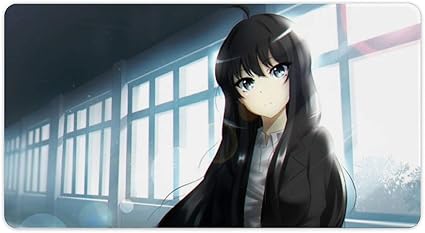 Amazon Fisboso 大型マウスパッドアニメマウスパッド ゲーミングマウスパッドデスクマウスパッド 滑り止め 静かにあなたを見ています マウスパッド 通販