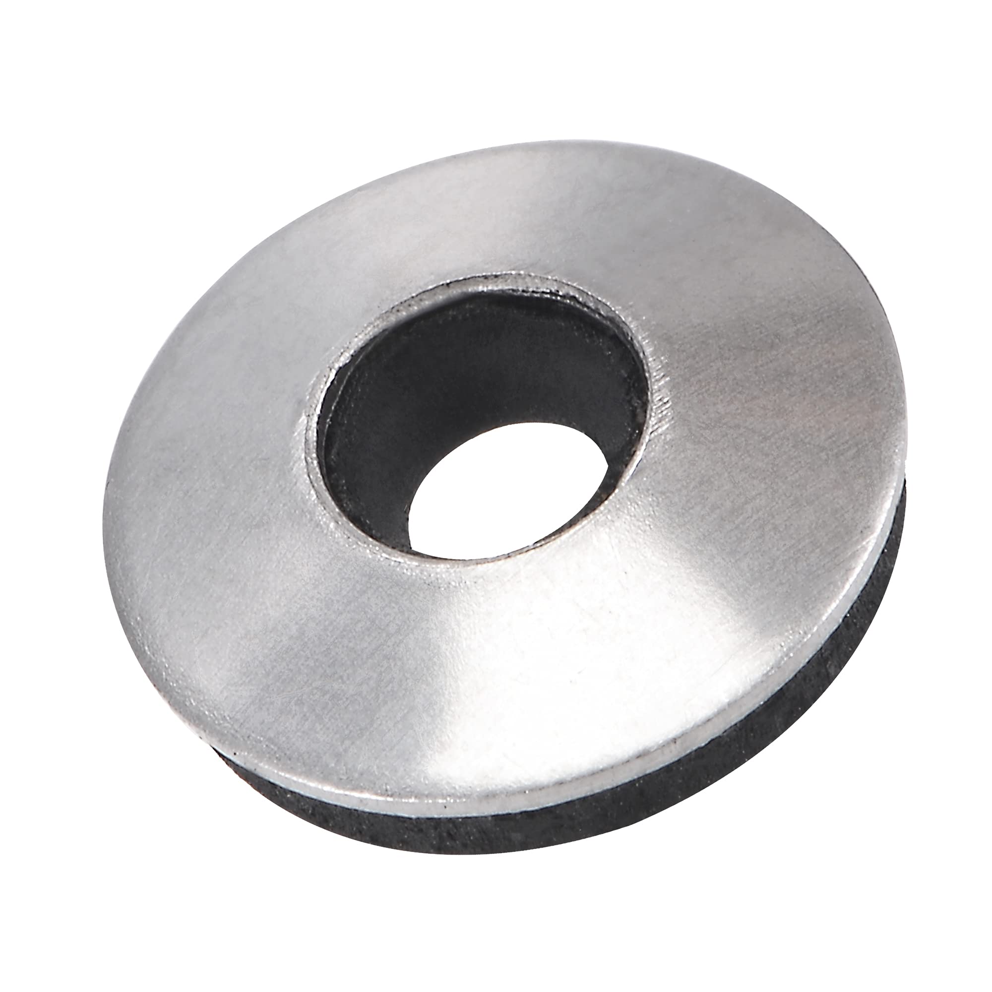 sourcing map Bonded Sealing Washers 12x4.2x2.8mm Stainless Steel EPDM Rubber Backed Screw Gasket, Pack of 200