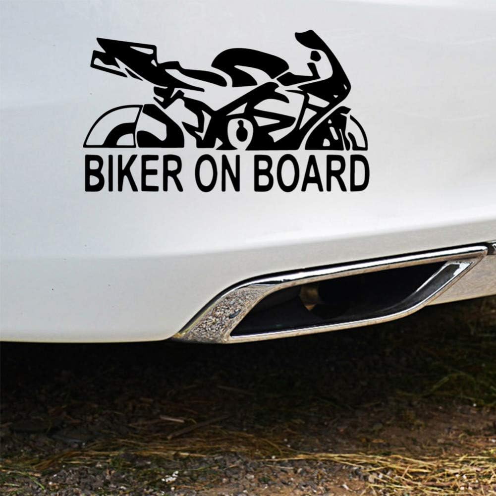 amazon com atiehua funny biker on board car stickers fun vinyl car styling car sticker decals decor clothing atiehua funny biker on board car stickers fun vinyl car styling car sticker decals decor