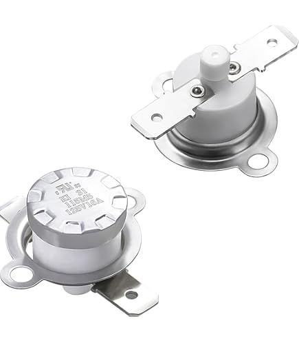 Thermostat KSD301 115°C - Lot De 5 Pour Cafetière, Bouilloire, Chauffe-eau (250V 15A)