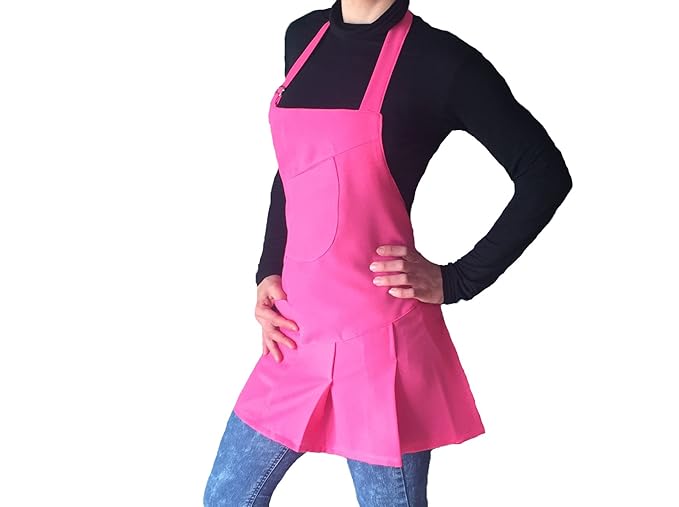 tessile astorino Schürze Frau, Bleichen, für Friseur und Kosmetikerin, Bar, Haarschnitt Friseur, Restaurants, Kneipen, für Fr