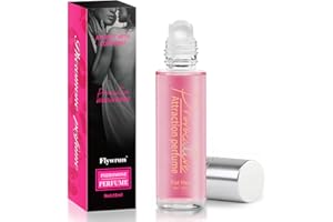 Flywrun 15 mL Pheromones Perfumes for Women, Long-lasting Roll on Pheromone Perfume to Attract Men, Enhance Charm & Confidence, Vegan Cruelty-Free Travel Perfume Cologne