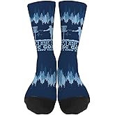 Rogany That's What I Do I Play Disc Golf And I Know Things Athletic Socks
