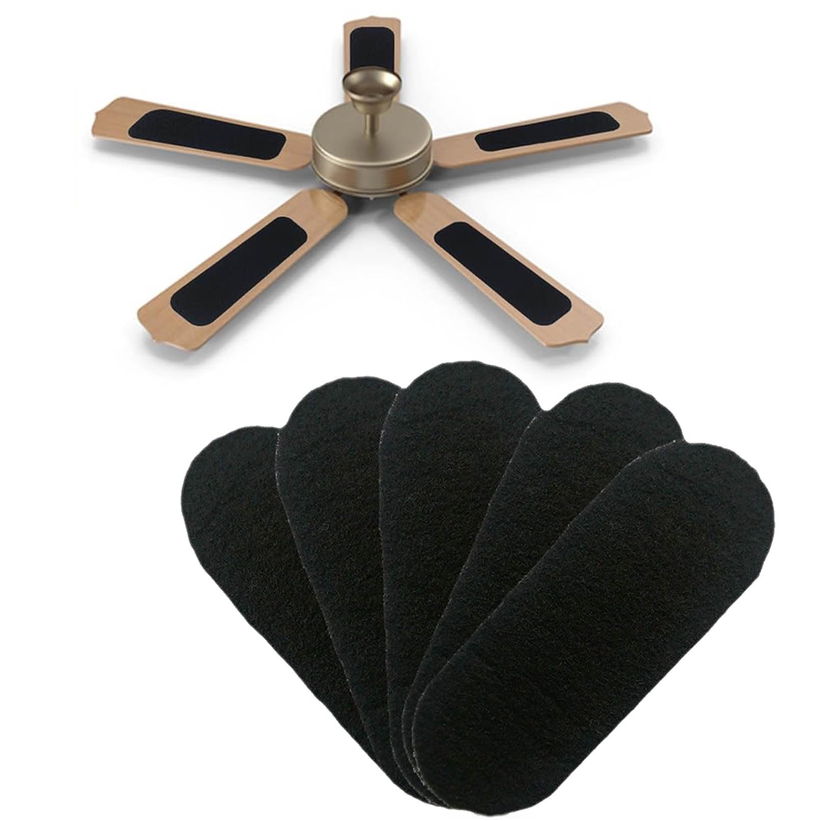 BGCYEGD 5pcs Ceiling Fan Filters,0.12 Inch Thickness Activated Carbon Air Filters Ceiling Fan Air Purifier Pads,Long Lasting Filter for Home Office Keep Air Fresh Reduce Odors, Dust,Pollutants.