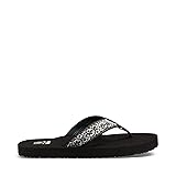 Teva Women's Mush II Flip Flop,Companera Black,9 M US