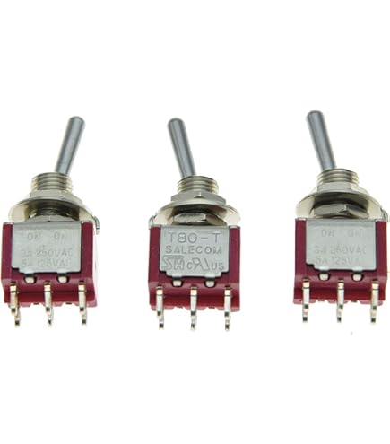 Chitarra 3 Vie Levetta Interruttore Punta Kit M3.5 M4 Per - Foto 3