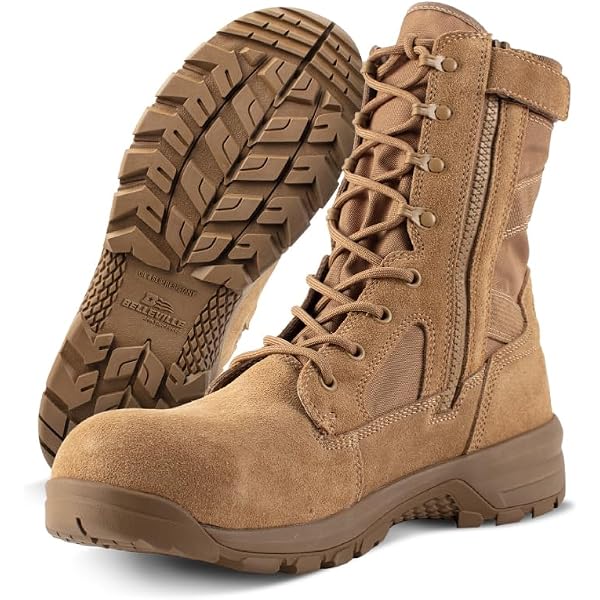 Amazon.com: Belleville C312Z Composite Toe Side-Zip Boots