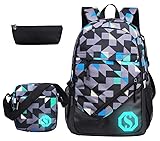 JiaYou Boy 20L Fashion School Bag Backpack with