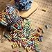 Swovo Message in A Bottle Lovely Cute Clear Pill Message Bottles 100Pcs Love Friendship Gifts Wishing Gift with Paper Roll Party Gifts