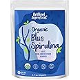 Organic Blue Spirulina Powder - 100% Pure Superfood - 60 Servgs - Organic Food Coloring From Blue Green Algae - USDA Cert - o