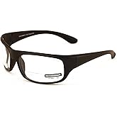 V.W.E. Large Men Safety Sunglasses With Reading Bifocal - ANSI Z87.1+ Certified Glasses Readers