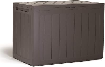 Prosperplast Woodebox Garden Crate Box 190 L Brown Weather-Resistant