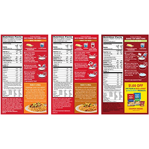 Rice-A-Roni Fiesta Classics Variety Pack, 10 Boxes - Thumbnail 7