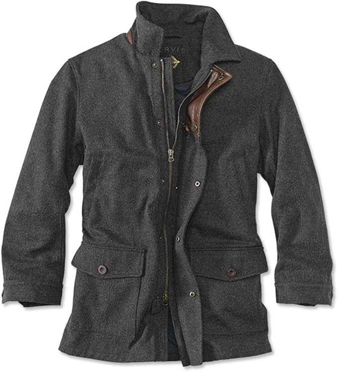 Orvis Black Sheep Wool Driving Coat 