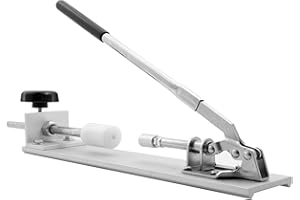 Savannah Pen Press with Anodized Aluminum Base and Adjustable Assembly Rod with UHMW Pressure Stop for Assembling Pen Parts | Exerts up to 30 Pounds of Pressure