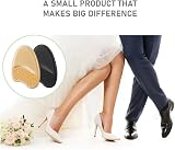 VivoFoot 4 Pcs Foam Ball of Foot Cushions Metatarsal Pads Beige view 6