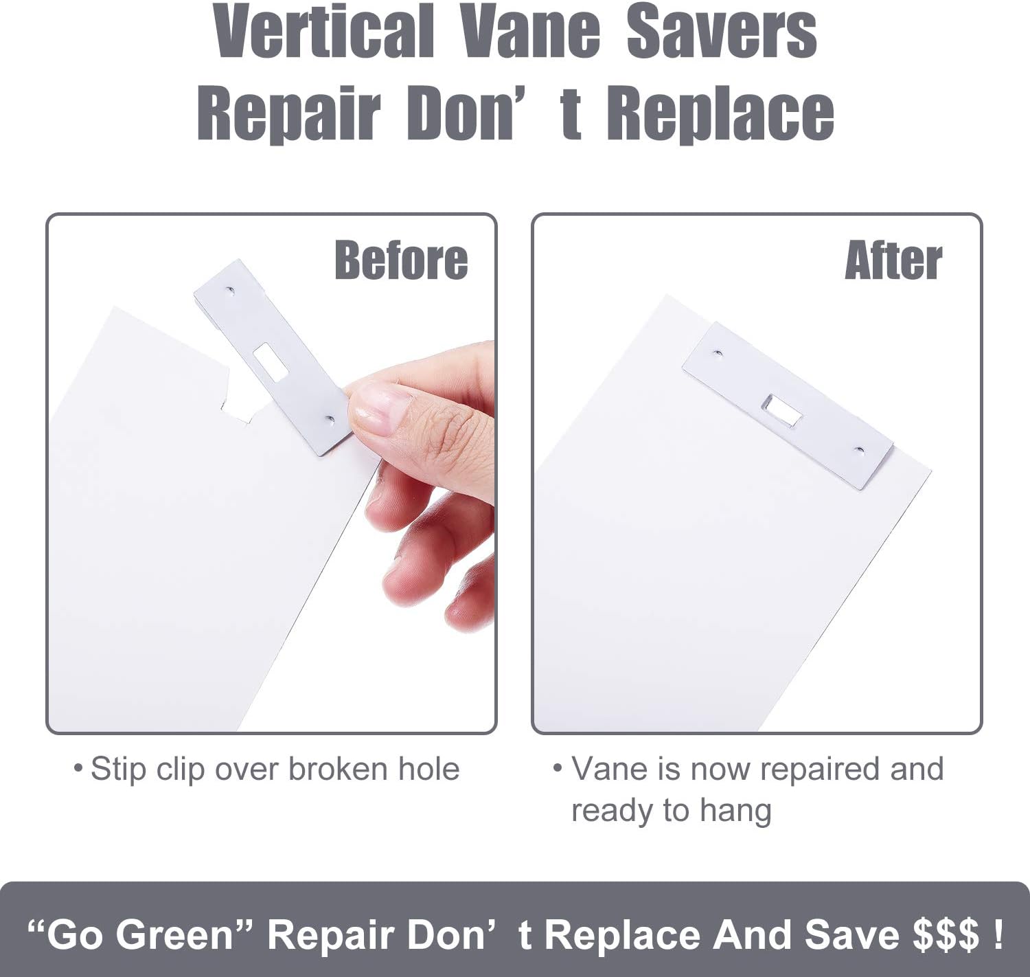 Vertical Blind Repair Vane Savers Blind Repair Clip Vertical Blind