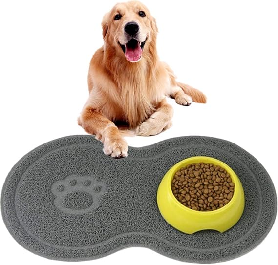 yinyinpu Dog Food Mats Non Slip Cat Feeding Mat Cat Mats For Food Bowls
