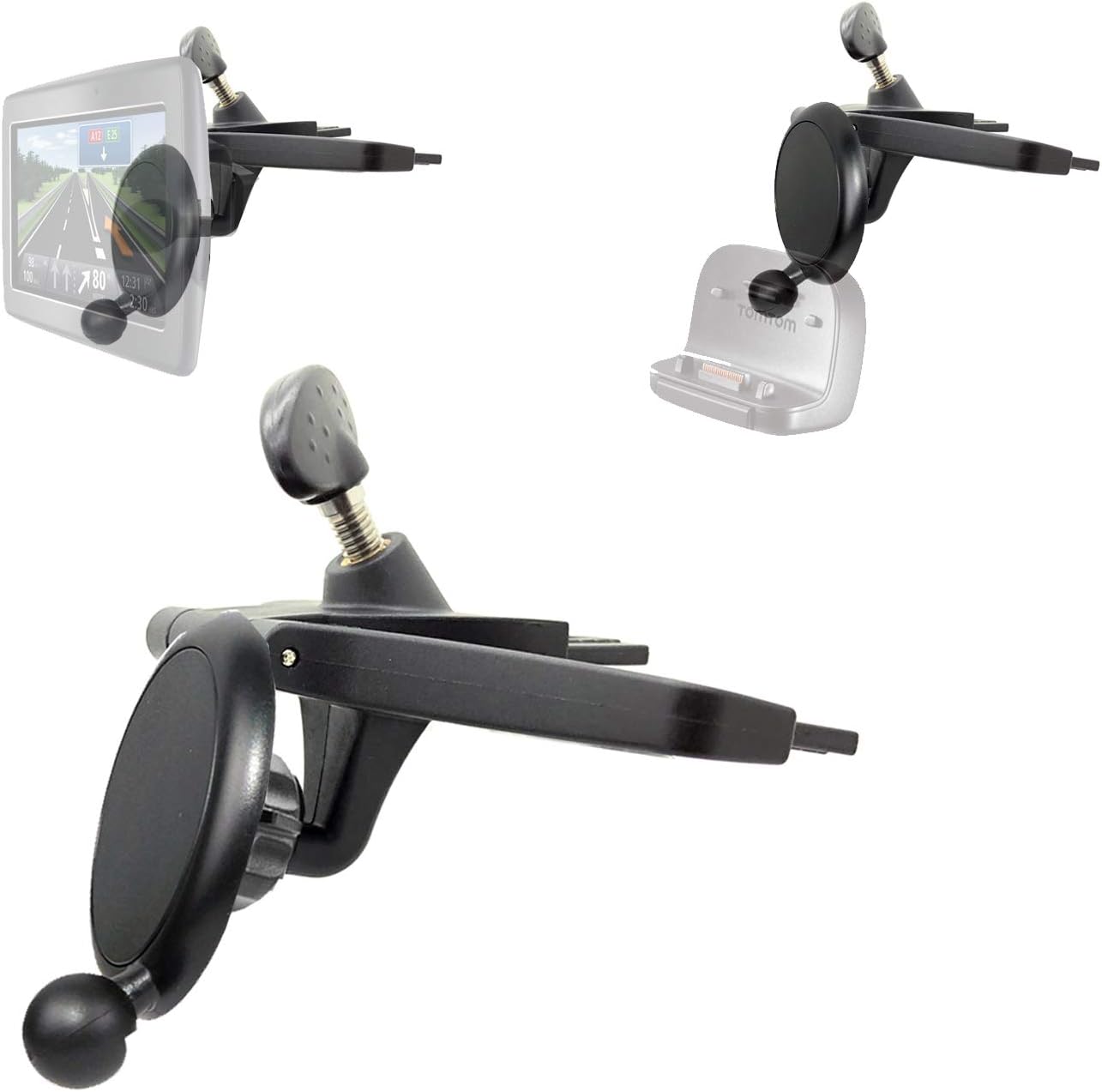 Car Suction Cup Mount GPS Holder FOR TomTom Go Live Via 1400 1405 1435