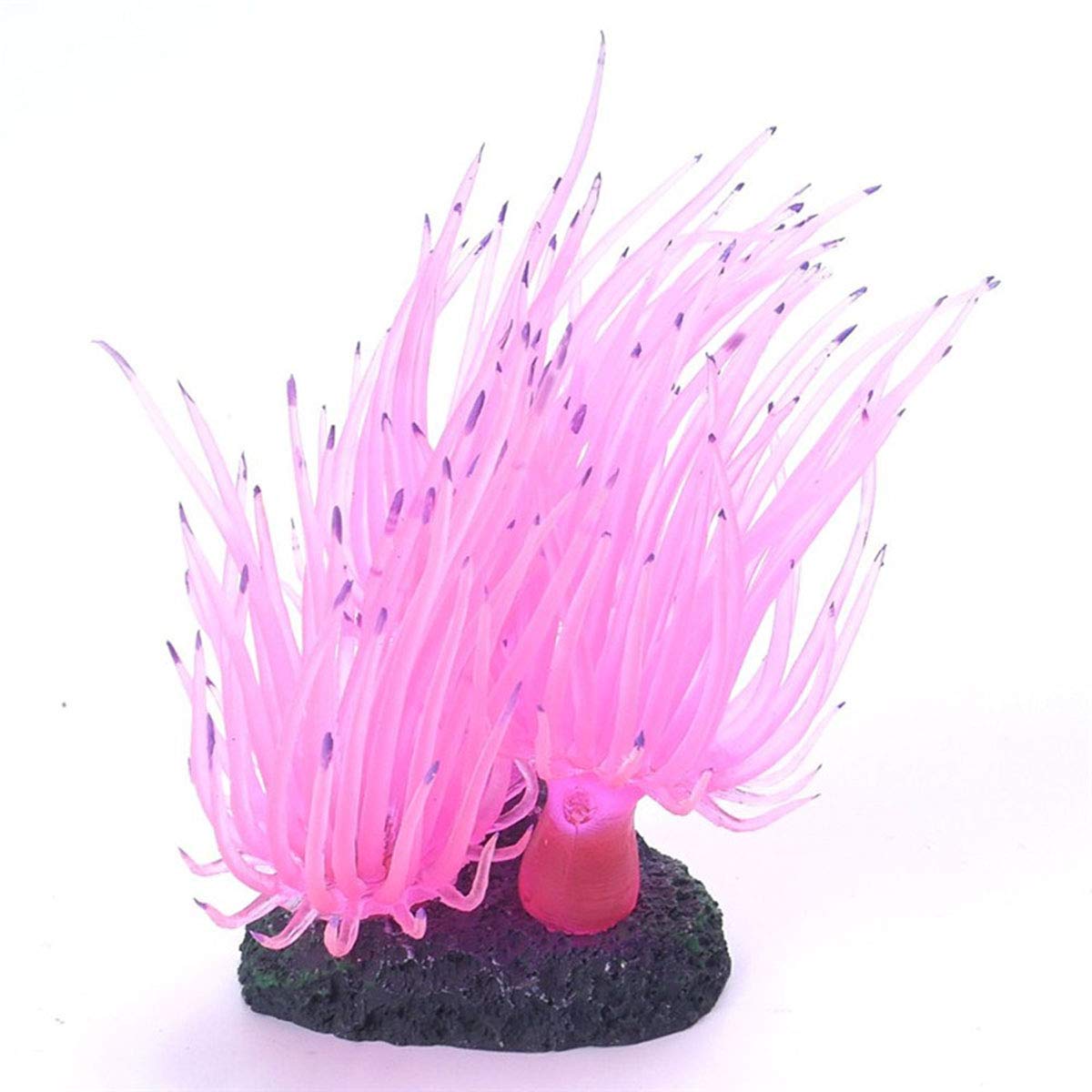 Podazz Artificial Sea Urchin,Aquarium Silicone Ornament Decoration for Fish Tank Landscape, 1 Pack