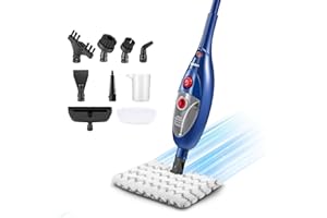 Moolan Steam Mop for Hardwood Floors 12 in 1 Steam Mop,Detachable Handheld Steamer Mop,Multipurpose Steam Cleaner for Floors,Floor Steamers for Hardwood and Tile
