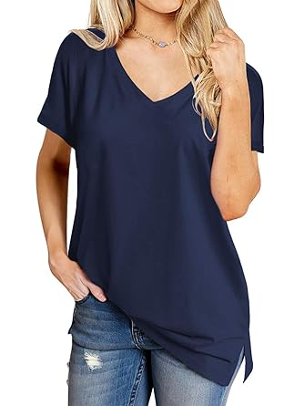 camisetas manga corta mujer amazon