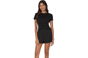 Hanes womens Originals 2-piece Lounge Set, Supersoft Cropped Baby Doll Tee & Sleep Shorts Loungewear Set