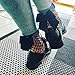 Oksale 1 Pair Womens Summer Ruffle Fishnet Ankle High Socks Mesh Lace Fish Net Short Socks (Black)