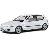 Solido 1:18 Scale Honda Civic (EG6) White 1991 Diecast Model S1810401