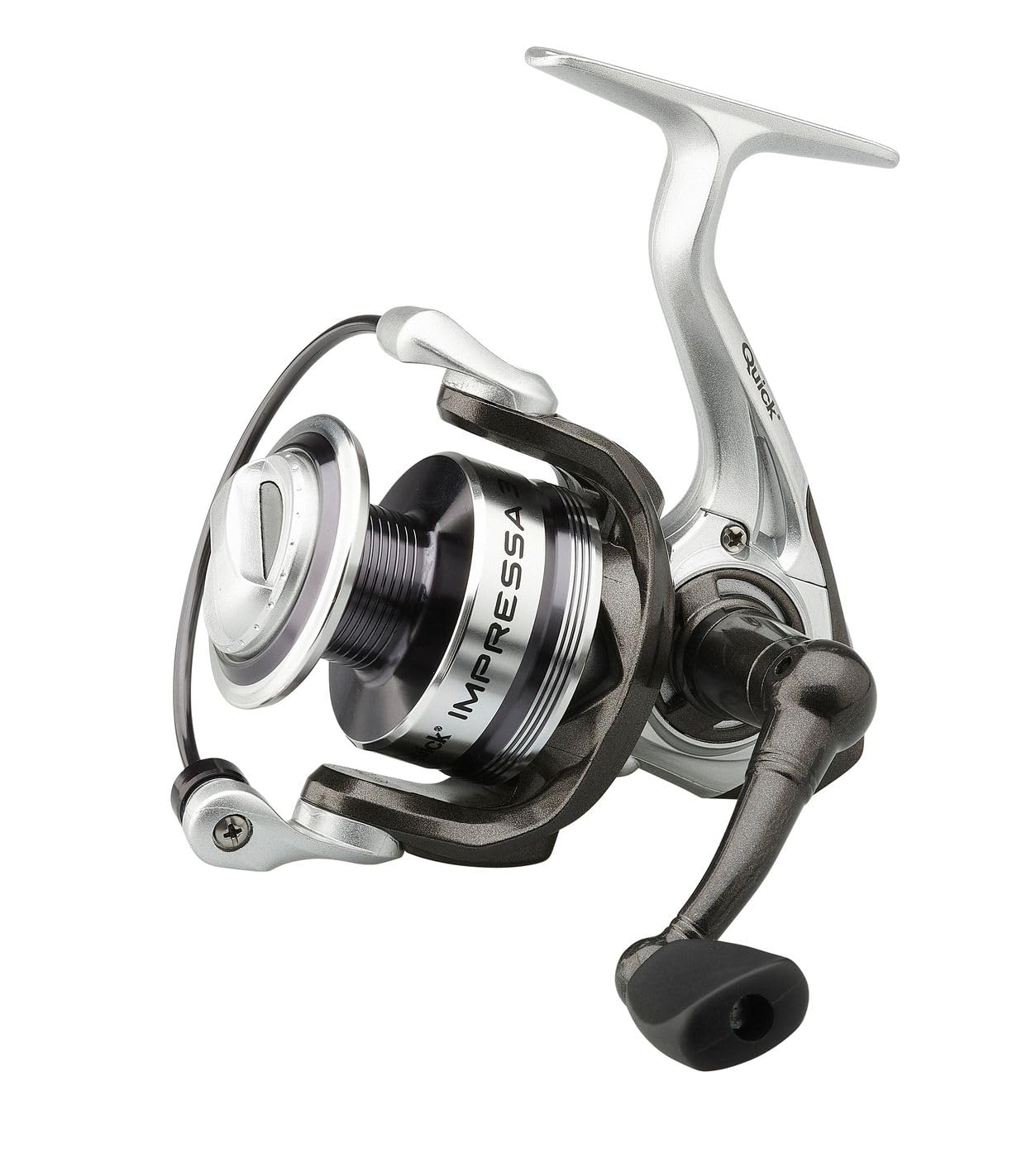 DAM Fishing Reel Quick IMPRESSA 3 - Spinning Reel with 2+1 Carbon Steel Bearings (4000FD)