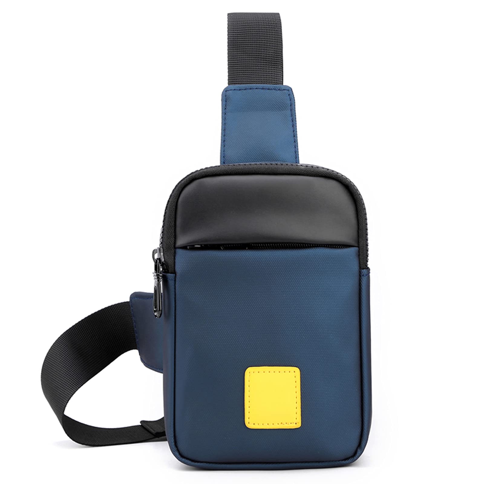 FANDARE Sling Bag Small Backpack Bags for Men Chest Pack Shoulder Backpacks Crossbody Bags Multipurpose Daypacks Outdoor Sport Travel Running Hiking Waterproof Lightweight Nylon Blue