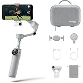 Insta360 Flow 2 Pro Phone Gimbal Stabilizer for iPhone &amp; Android, AI Phone Gimbal, Phone Stabilizer for Travel &amp; Vlogs, Phone Stabilizer for Videos, YouTube, TikTok - Ultimate Creator Bundle Grey